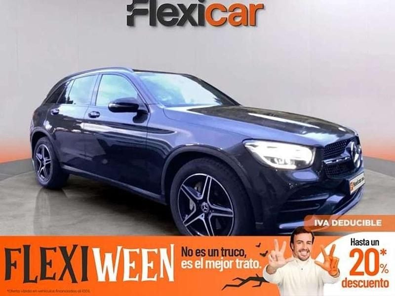 Gris Usado 2021 Mercedes GLC220 SUV | 36.990 € (Precio justo) - Imagen 1/4