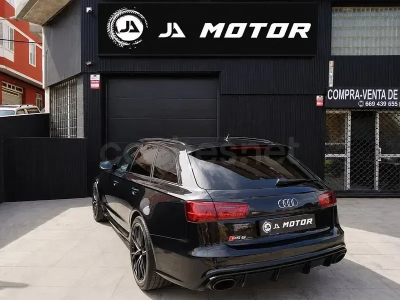 Usado Audi RS6 Sport 560 CV (411 kW) 2015 Negro Familiar