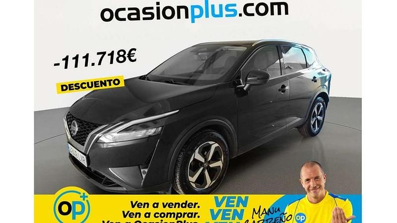 Usado Nissan Qashqai N-Connecta 140 CV (102 kW) 2021 Negro SUV