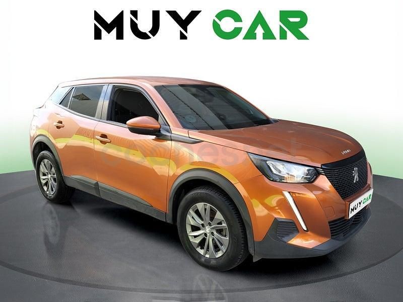 Usado Peugeot 2008 Active 101 CV (74 kW) 2021 Naranja SUV