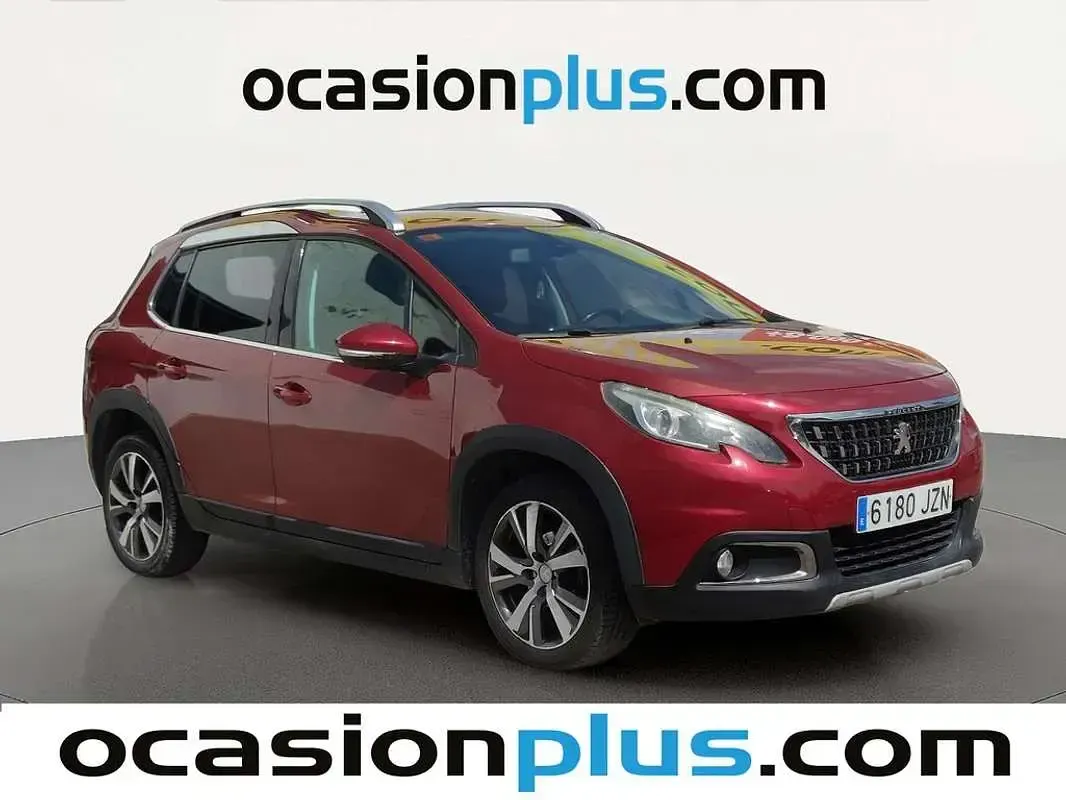 Usado Peugeot 2008 Allure 99 CV (72 kW) 2017 Rojo SUV