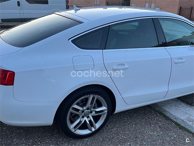 Usado Audi A5 Sportback 150 CV (110 kW) 2016 Blanco Utilitario
