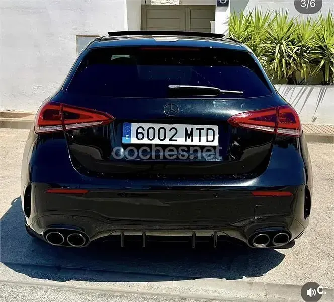 Usado Mercedes A35 AMG 306 CV (225 kW) 2019 Negro Berlina