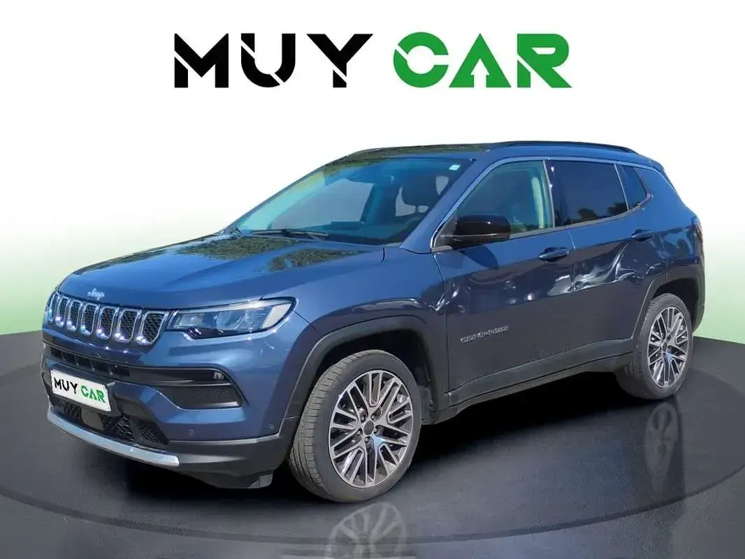 Usado Jeep Compass Limited 131 CV (96 kW) 2022 Azul SUV