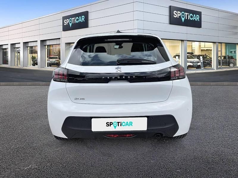 Usado Peugeot 208 Active 75 CV (55 kW) 2021 Blanco Utilitario