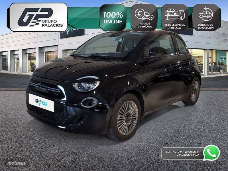Negro Usado 2023 Fiat 500e Icon Berlina | 22.550 € (Caro) - Imagen 1/4