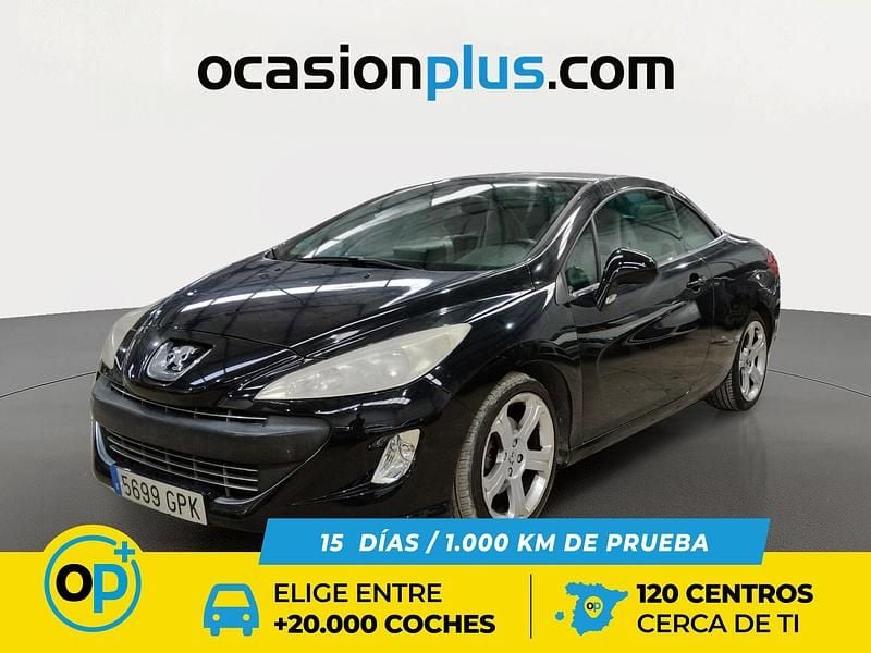 Usado Peugeot 308 CC 150 CV (110 kW) 2009 Negro Descapotable