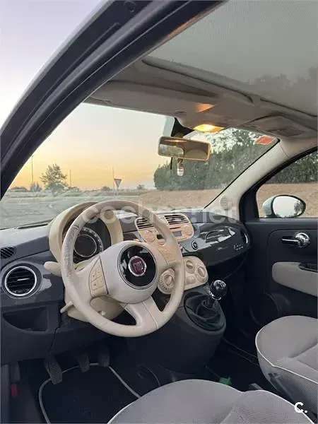 Usado Fiat 500 Pop 69 CV (50 kW) 2013 Azul Berlina