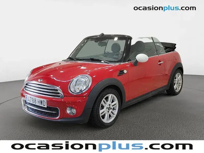 Rojo Usado 2014 Mini Cooper D Cabriolet Descapotable | 10.790 € (Buen precio) - Imagen 1/4