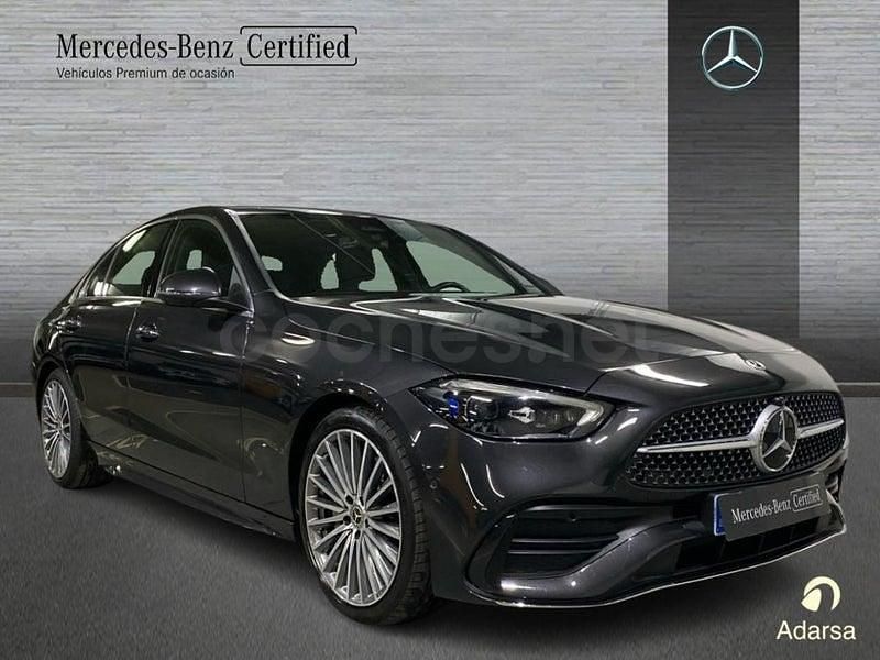 Usado Mercedes C200 163 CV (119 kW) 2023 Gris / plata Berlina