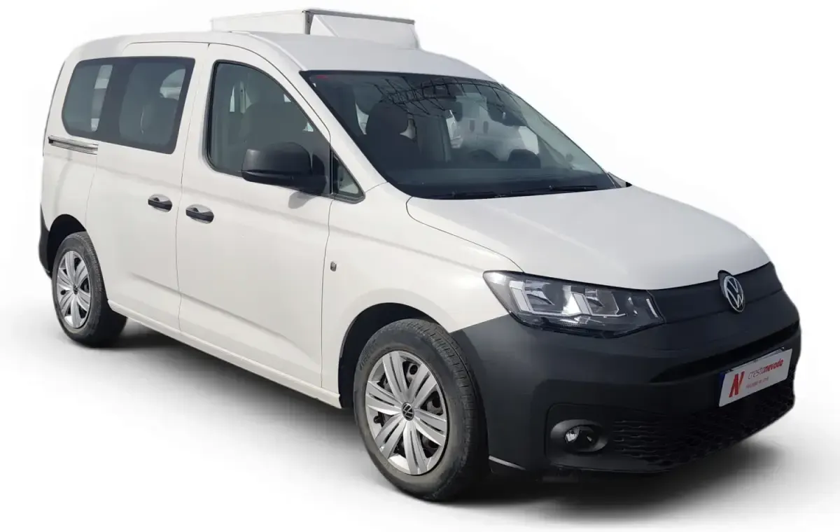 Usado VW Caddy 102 CV (75 kW) 2021 Blanco Monovolumen
