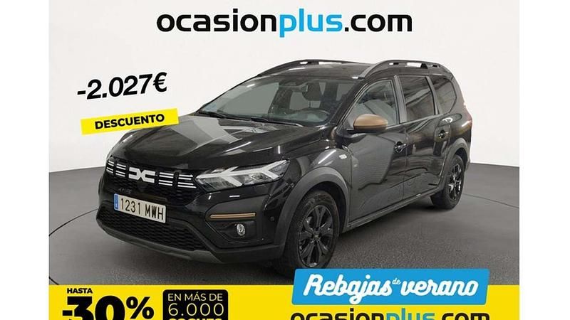 Negro Usado 2024 Dacia Jogger Extreme Familiar | 20.273 € (Precio justo) - Imagen 1/4