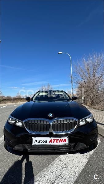Usado BMW 318 150 CV (110 kW) 2020 Negro Familiar