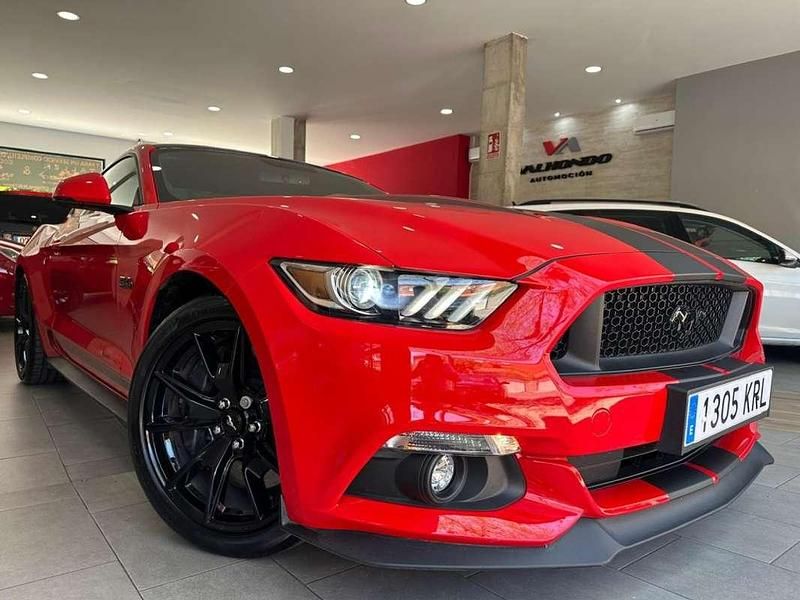 Rojo Usado 2018 Ford Mustang Coupe | 45.990 € - Imagen 1/4