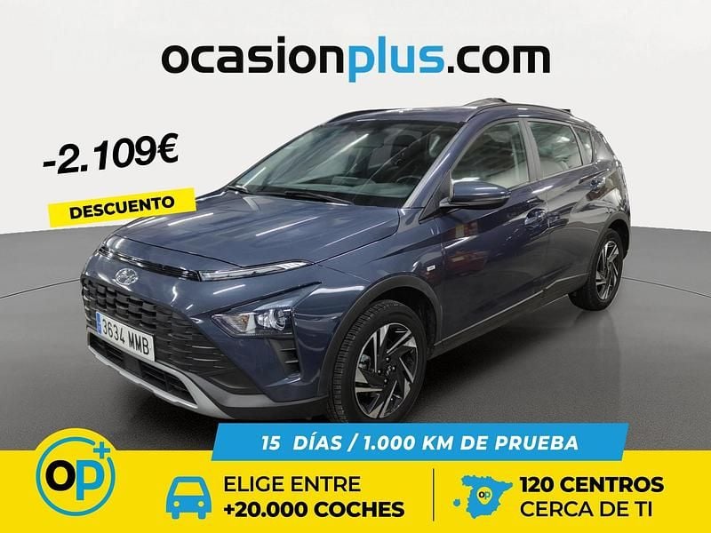 Gris Usado 2023 Hyundai Bayon SUV | 15.390 € (Precio justo) - Imagen 1/4