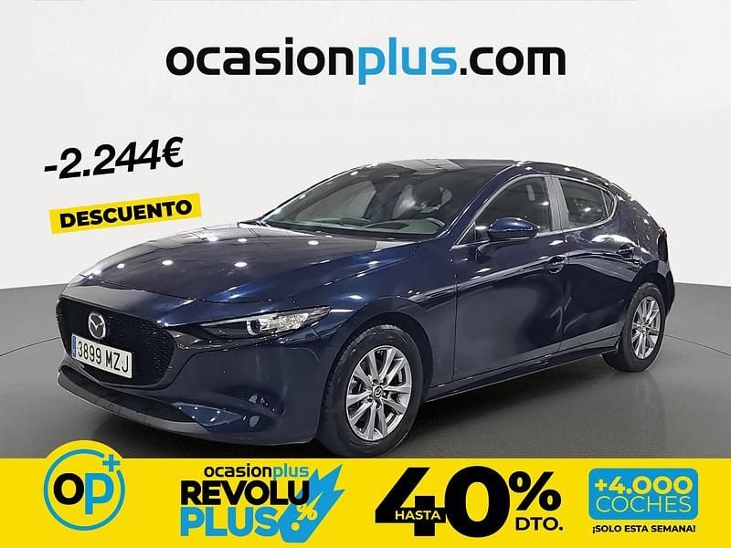Usado Mazda 3 Prime-Line 140 CV (102 kW) 2025 Azul Berlina