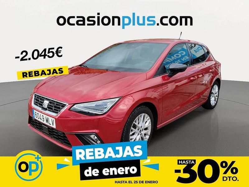 Rojo Usado 2023 Seat Ibiza FR Berlina | 15.900 € (Precio justo) - Imagen 1/4