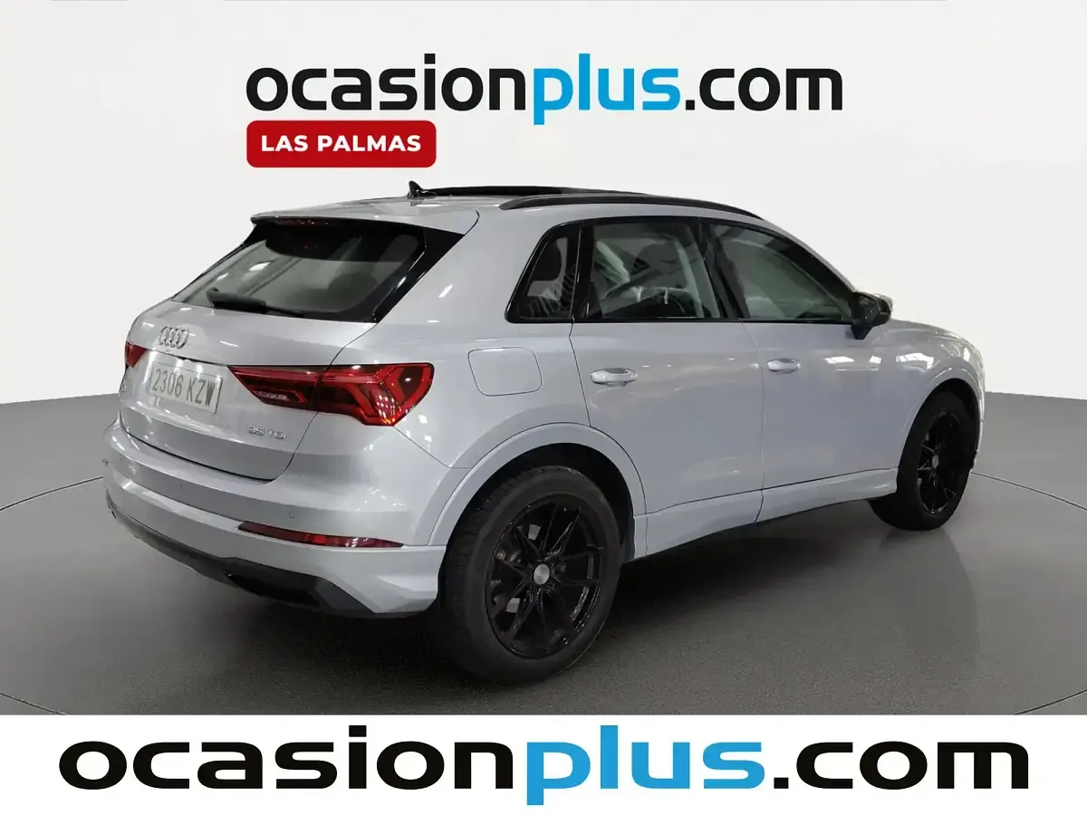 Usado Audi Q3 Advanced Plus 150 CV (110 kW) 2019 Gris / plata SUV
