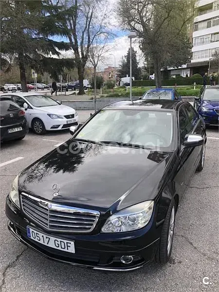 Usado Mercedes C320 Avantgarde 224 HP (164 kW) 2008 Preto Sedan