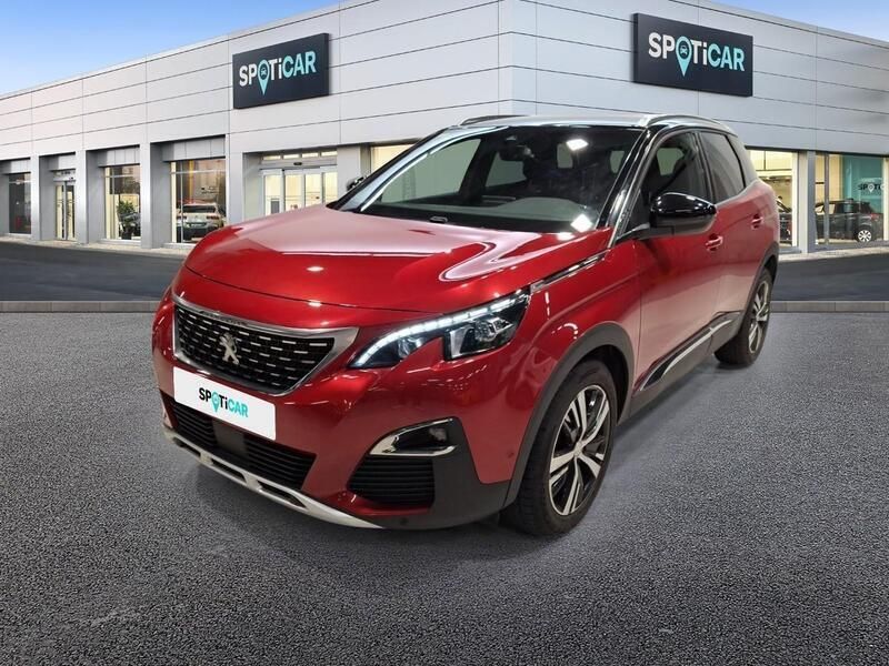 Rojo Usado 2017 Peugeot 3008 GT-line SUV | 13.490 € (Un poco caro) - Imagen 1/4