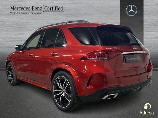 Usado Mercedes GLE400 AMG line 330 CV (242 kW) 2023 Rojo jacinto SUV