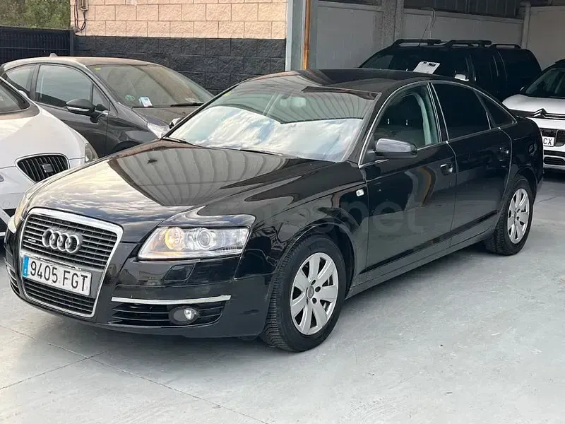 Usado Audi A6 233 CV (171 kW) 2006 Negro Berlina