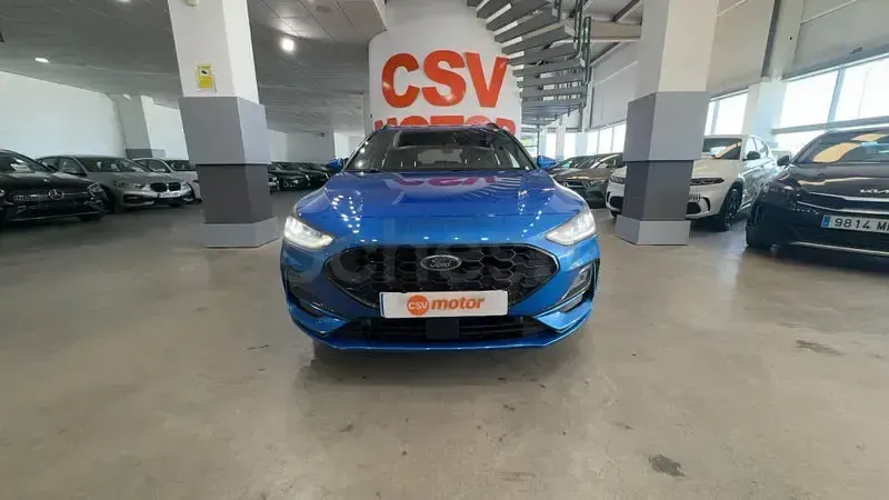 Usado Ford Focus ST-Line 125 CV (91 kW) 2024 Azul Berlina