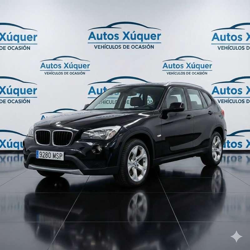 Negro Usado 2015 BMW X1 SUV | 11.499 € (Precio justo) - Imagen 1/4