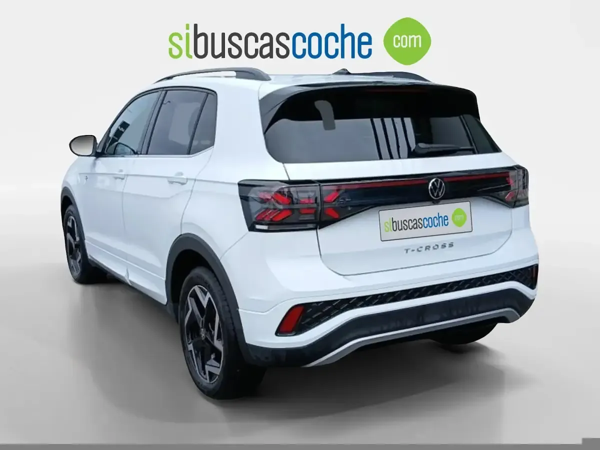 Usado VW T-Cross R-line 150 CV (110 kW) 2025 Blanco SUV
