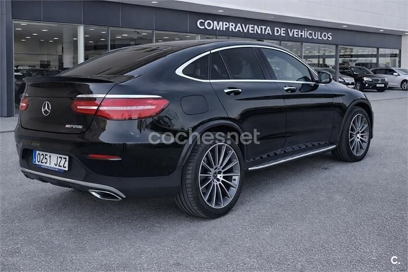 Usado Mercedes GLC250 204 CV (150 kW) 2017 Negro Coupe