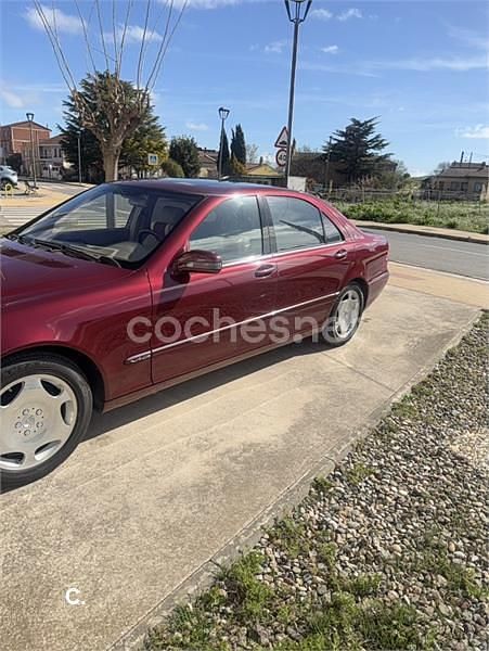 Usado Mercedes S600L 367 CV (269 kW) 2003 Granate Berlina