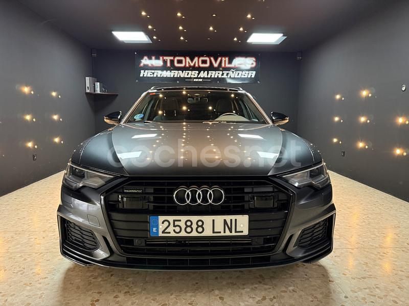 Gris / plata Usado 2021 Audi A6 S-Line Familiar | 38.999 € (Caro) - Imagen 1/4