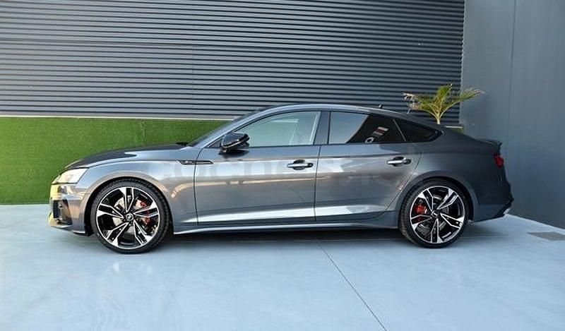 Usado Audi A5 Sportback S-Line 163 CV (119 kW) 2021 Gris / plata Utilitario