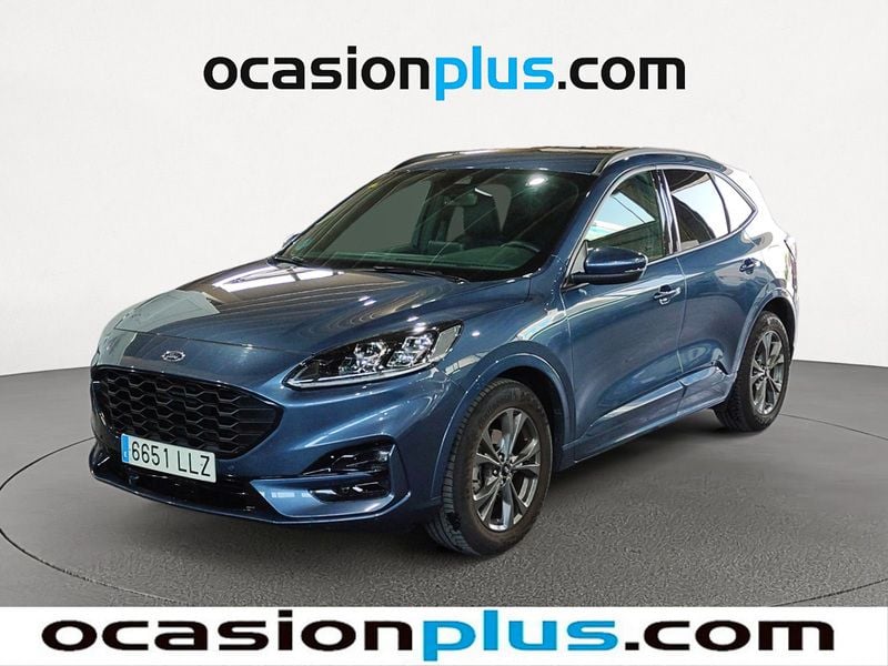 Azul Usado 2020 Ford Kuga ST-Line X SUV | 20.819 € (Super precio) - Imagen 1/4