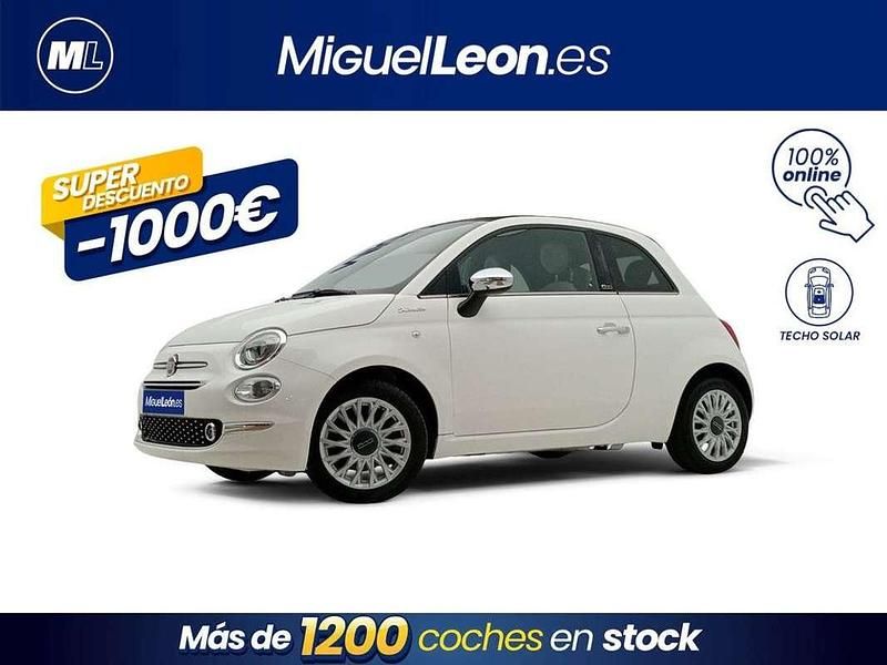 Blanco Usado 2022 Fiat 500 Dolcevita Descapotable | 10.985 € (Precio justo) - Imagen 1/4