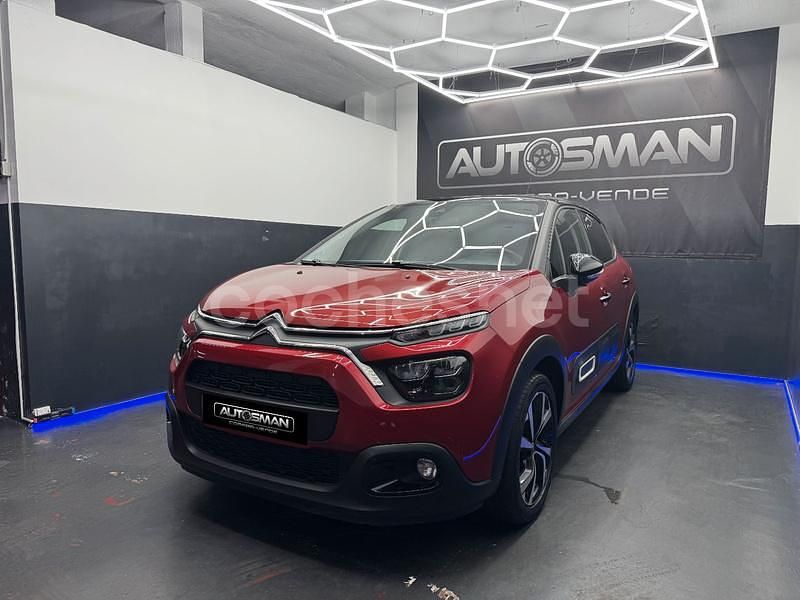 Usado Citroën C3 Shine 102 CV (75 kW) 2022 Granate Berlina
