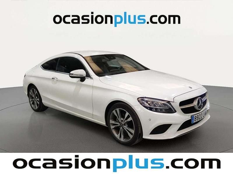 Usado Mercedes C180 156 CV (114 kW) 2019 Blanco Coupe