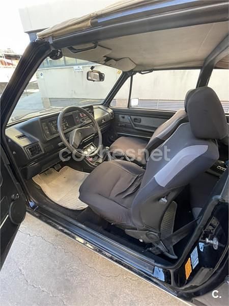 Usado VW Golf Cabriolet 100 CV (73 kW) 1998 Negro Descapotable