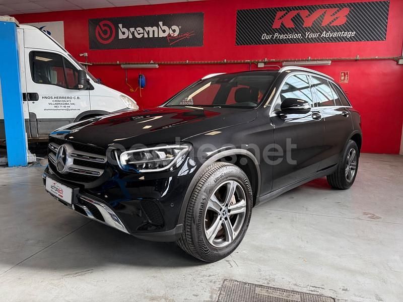 Usado Mercedes GLC300e 320 CV (235 kW) 2022 Negro SUV
