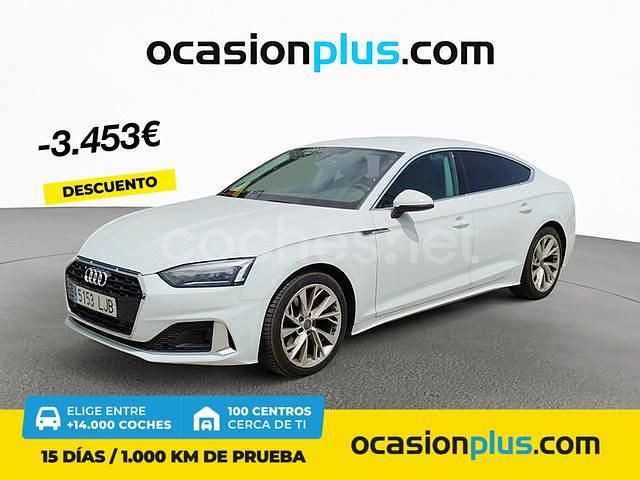 Blanco Usado 2020 Audi A5 Sportback Advanced Plus Berlina | 26.990 € (Precio justo) - Imagen 1/4