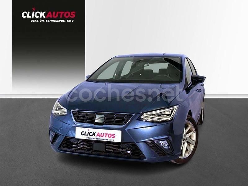 Azul Usado 2023 Seat Ibiza FR Berlina | 20.200 € (Precio justo) - Imagen 1/4
