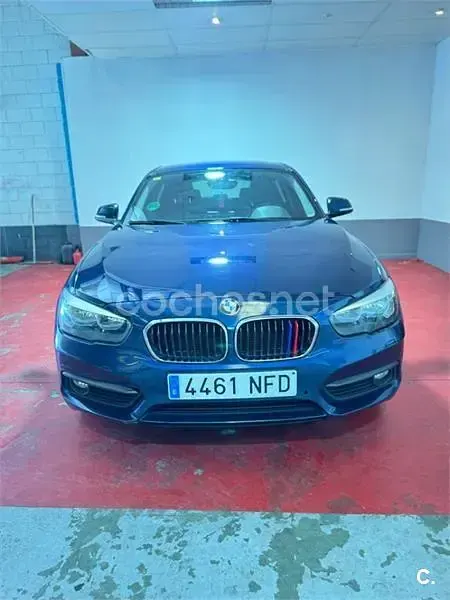Usado BMW 116 116 CV (85 kW) 2015 Azul Utilitario