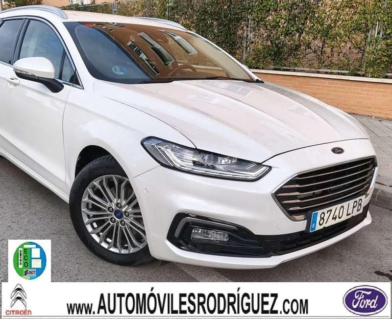 Blanco Usado 2021 Ford Mondeo Titanium Familiar | 23.200 € (Caro) - Imagen 1/4