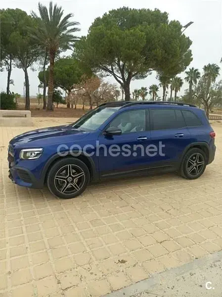 Usado Mercedes GLB200 150 CV (110 kW) 2021 Azul SUV