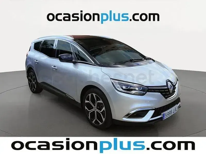 Usado Renault Grand Scénic Zen 140 CV (102 kW) 2021 Gris / plata Monovolumen
