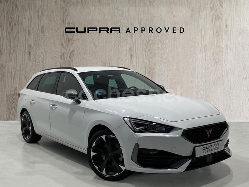 Blanco Usado 2024 Cupra Leon Familiar | 25.926 € (Precio justo) - Imagen 1/3