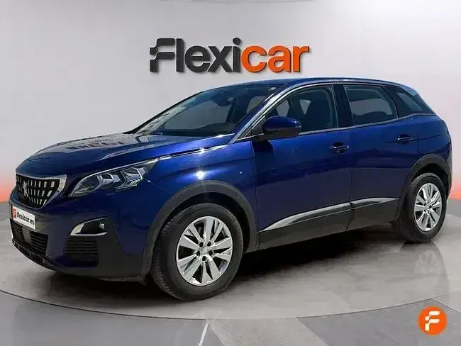 Usado Peugeot 3008 Active 130 CV (95 kW) 2018 Azul SUV