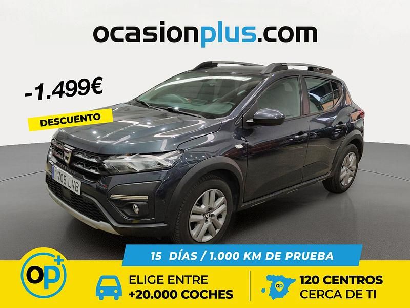 Gris / plata Usado 2021 Dacia Sandero Comfort Berlina | 16.490 € (Caro) - Imagen 1/4