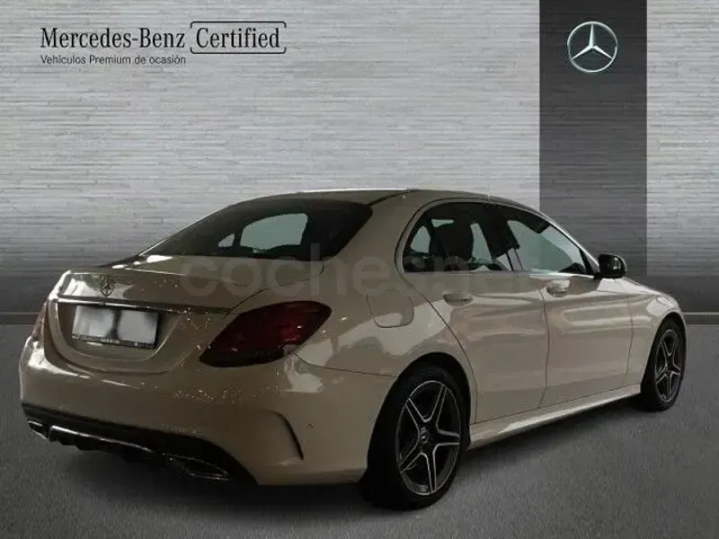 Usado Mercedes C200 160 CV (117 kW) 2019 Blanco Berlina