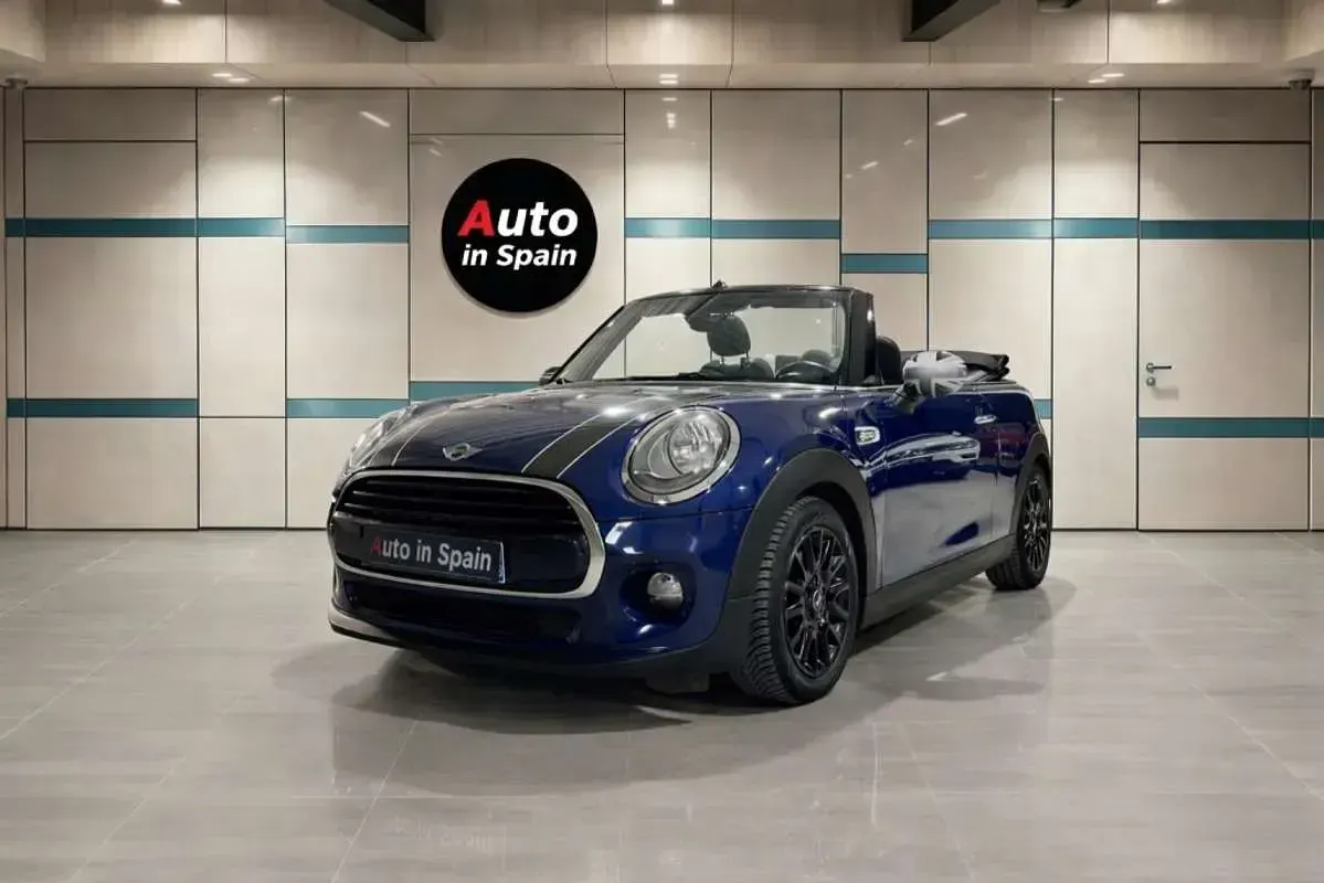 Usado Mini Cooper D Cabriolet 116 CV (85 kW) 2016 Azul Descapotable